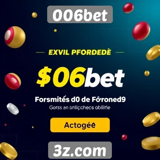 Promoções e bônus atrativos no site 006bet